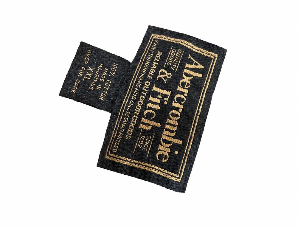 1892 Collection Abercrombie and Fitch、Made in ChinaのTシャツ内側タグ