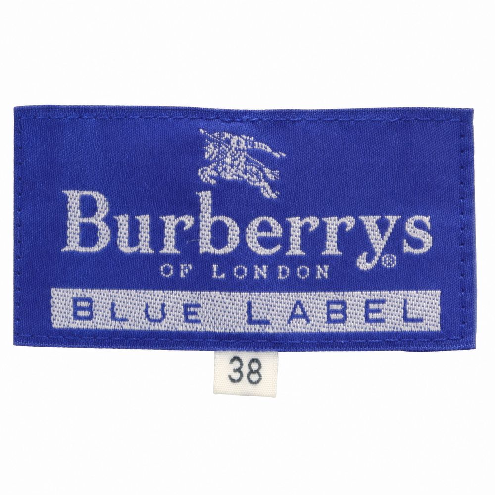 Burberrysのケア記号とMade in England、Burberrys London、Order表示