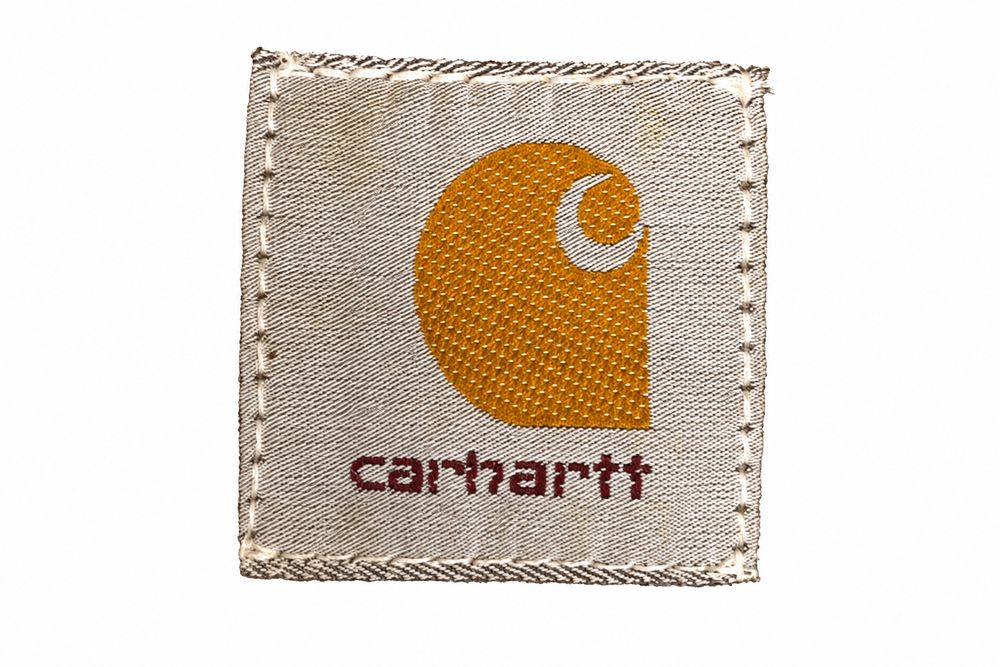 1980年代Carharttタグ実物資料ベースの再構成イメージ