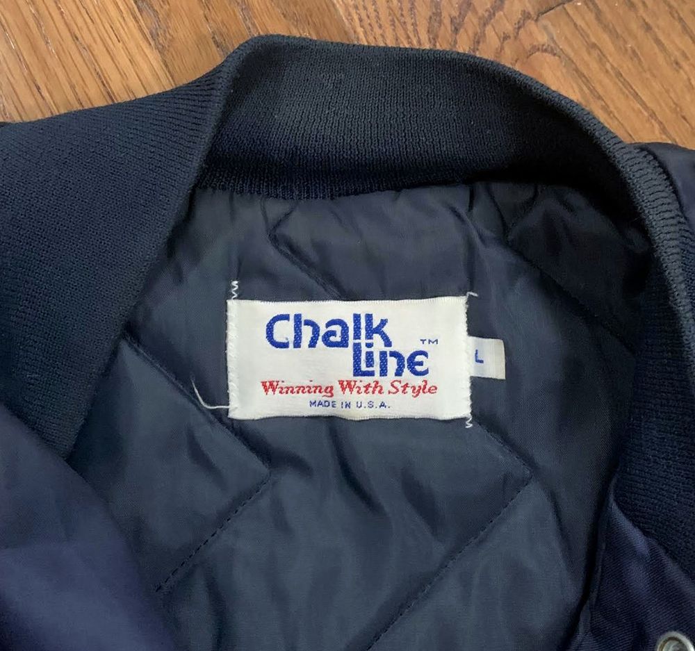 Chalk Lineの実物タグ資料、競技・用途を示す補助表示があるタグ