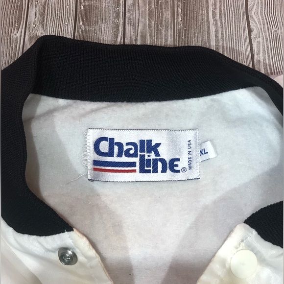 Chalk Lineの実物タグ資料、ケア表示やサイズ欄を含むタグ周辺
