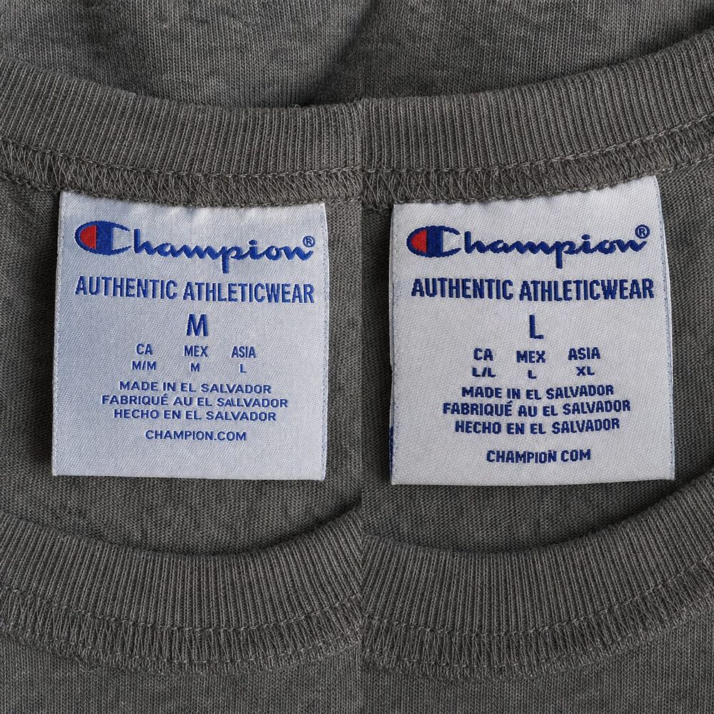 Championメキシコ製三色タグ