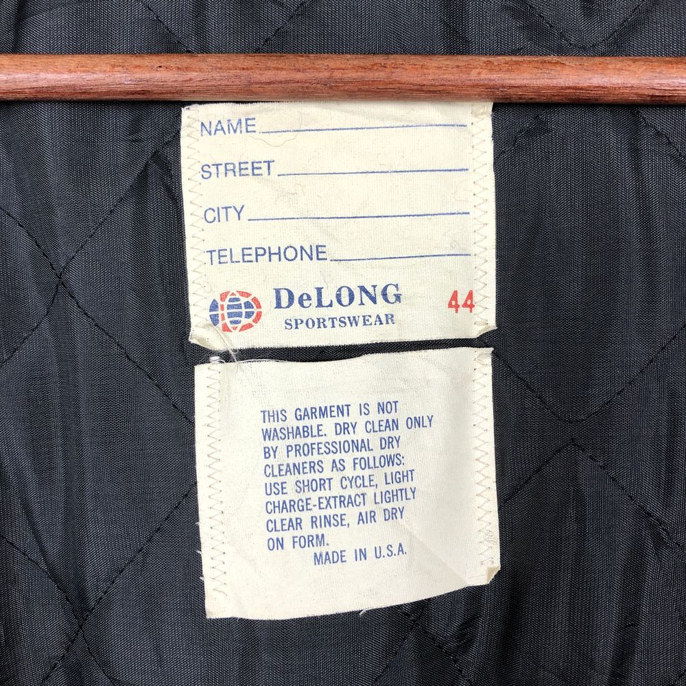 DeLONGの実物タグ資料、競技・用途を示す補助表示があるタグ