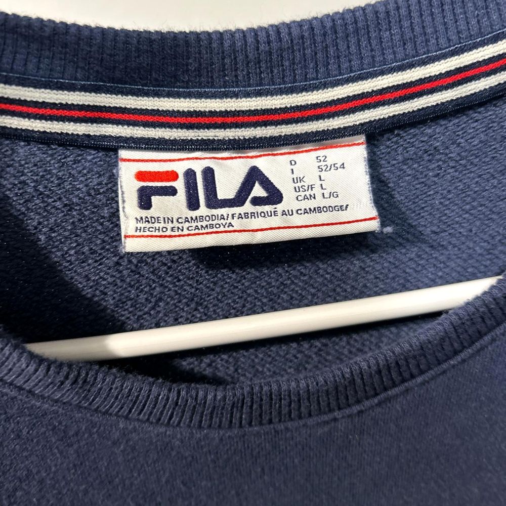Filaの実物タグ資料、色の違うボディに付く同ブランドのタグ