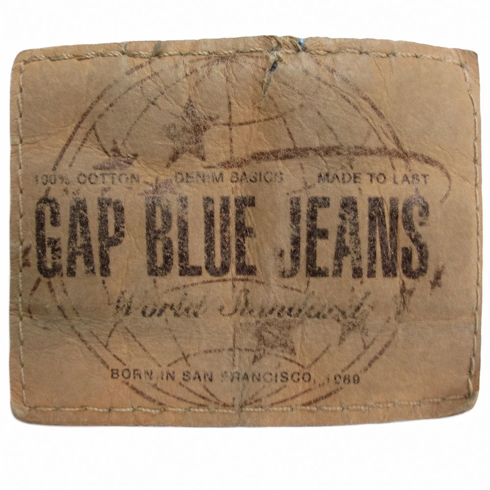 GAP DenimのTrue Test革パッチとMade in Taiwan、Style 30-5018、RN・CA表示