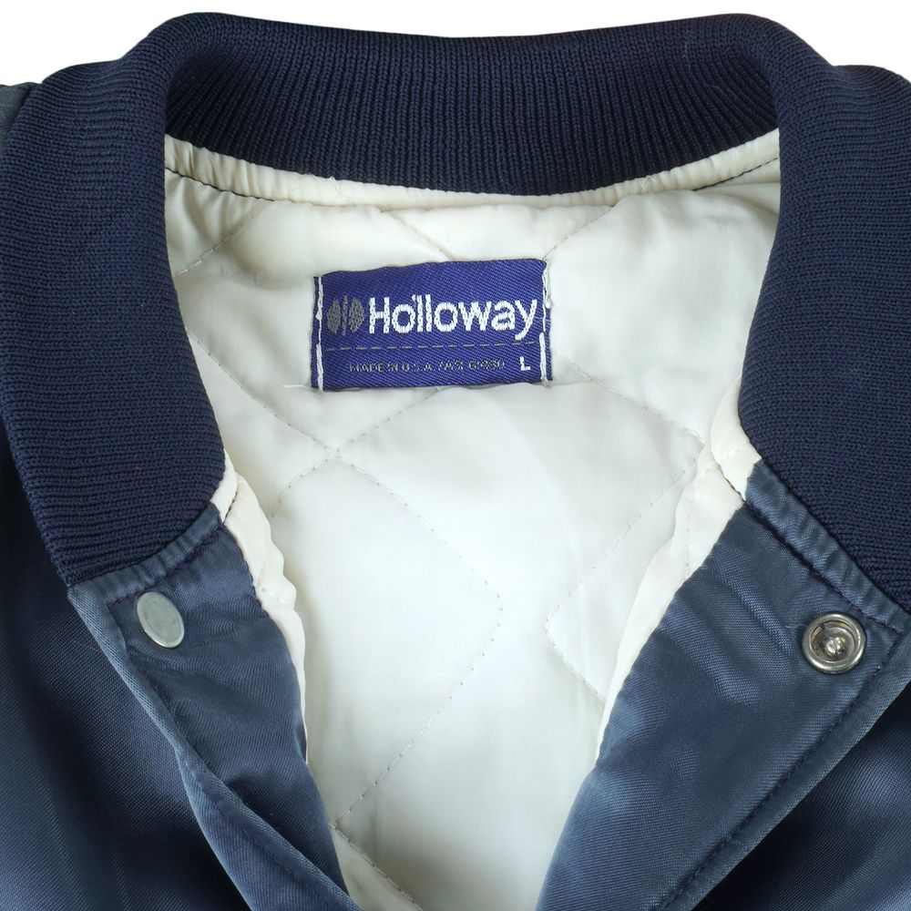 Hollowayの実物タグ資料、ケア表示やサイズ欄を含むタグ周辺
