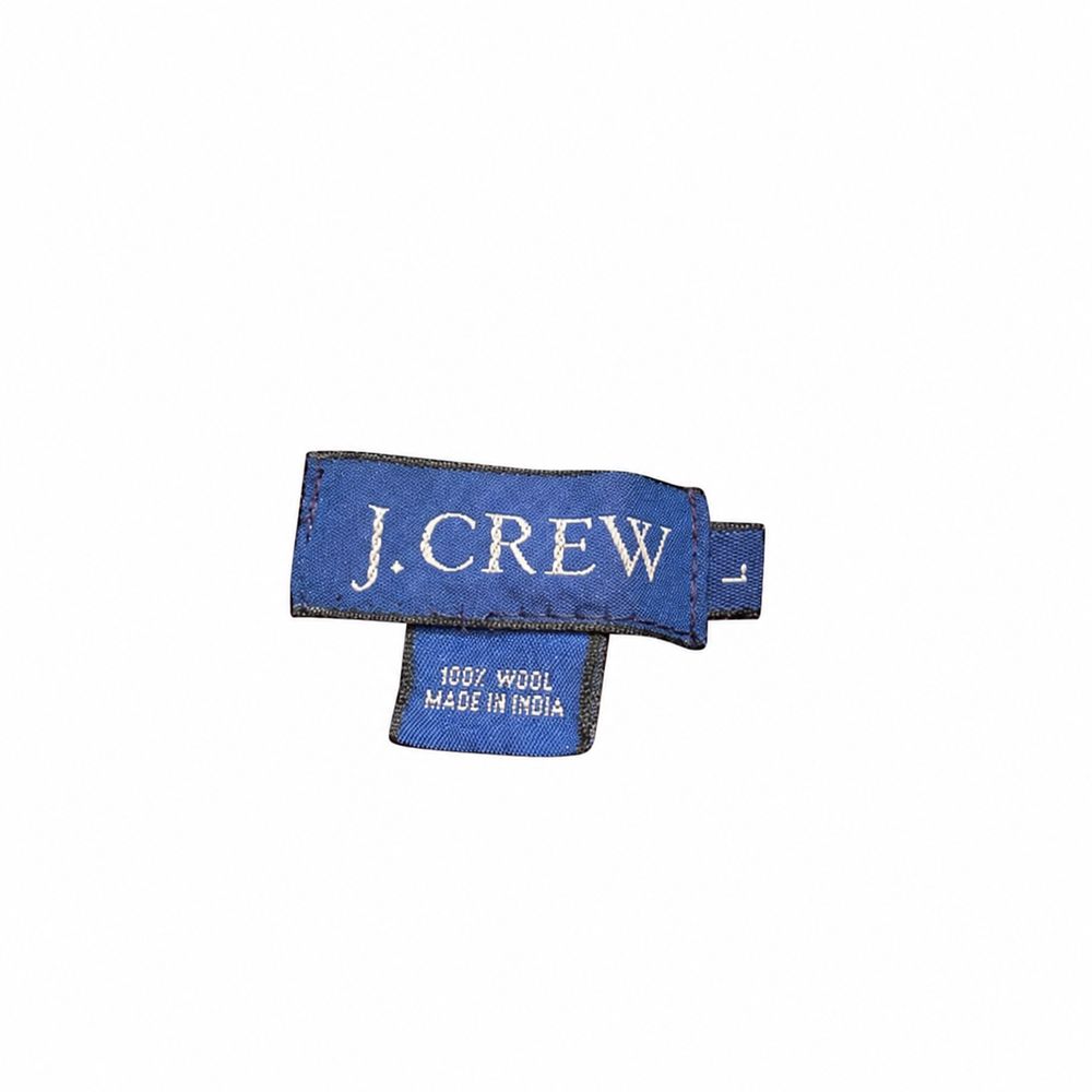 J.CREW SPORTSWEAR NEW YORK NY、84パーセントCOTTON16パーセントPOLYESTER、MADE IN CAMBODIAのタグ