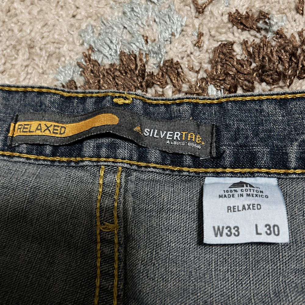Levi’s SilverTabの実物タグ資料、プリント式の表示。文字の読める範囲を記録する