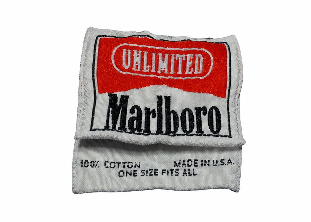 THE MARLBORO JACKETS、Authenticity of the American Workmanship、XXX-LARGEのキャンバスジャケットタグ