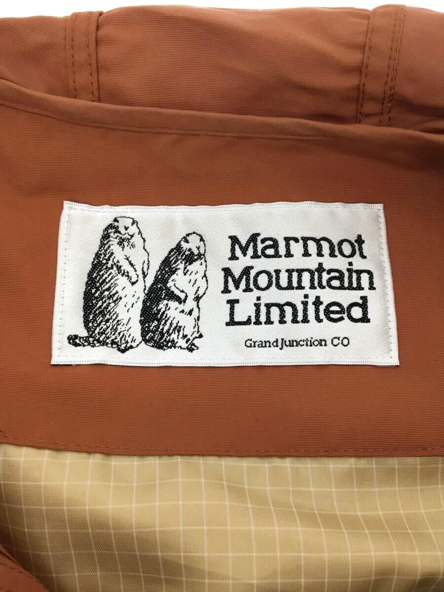 Marmotの実物タグ資料、別仕様の織りネーム。縫い付け方にも注目する