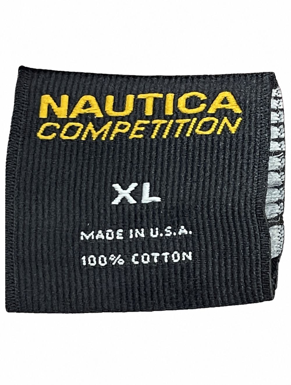 NAUTICA JEANS COMPANYの40サイズと品番、コットン、メキシコ組立表示