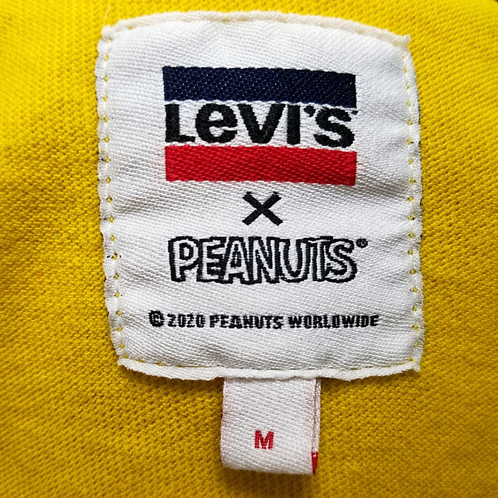 Peanutsの実物タグ資料、最後に比較用として残すタグ全体のカット