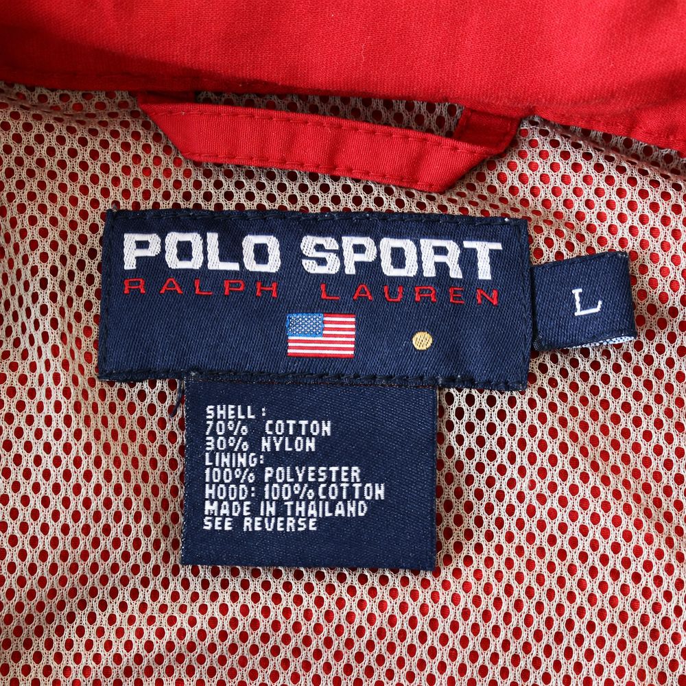 Polo Sportの実物タグ資料、色の違うボディに付く同ブランドのタグ
