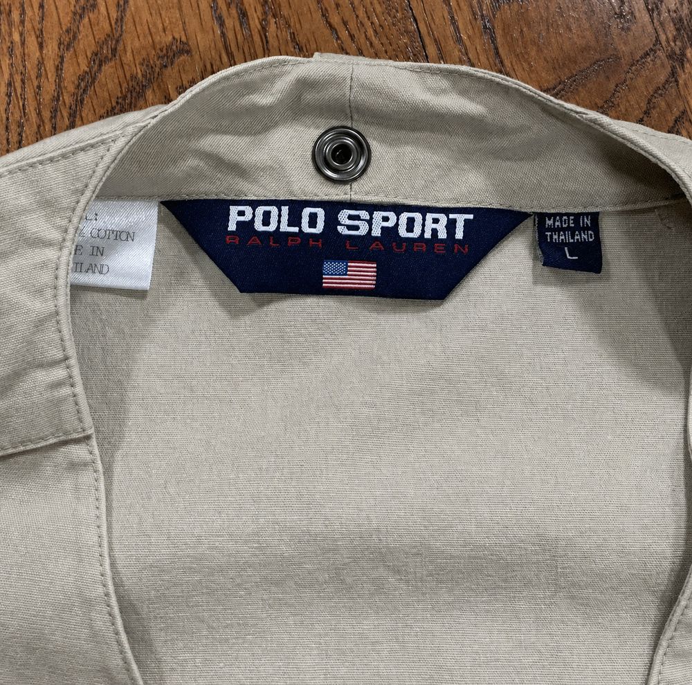 Polo Sportの実物タグ資料、最後に比較用として残すタグ全体のカット