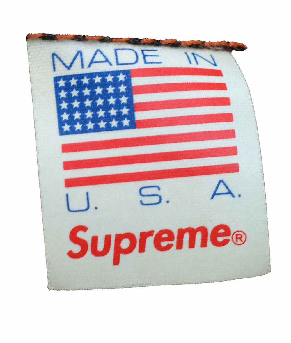 Supreme x My Bloody ValentineのPre-Shrunk、100パーセントCotton、Made in U.S.A.、Mタグ