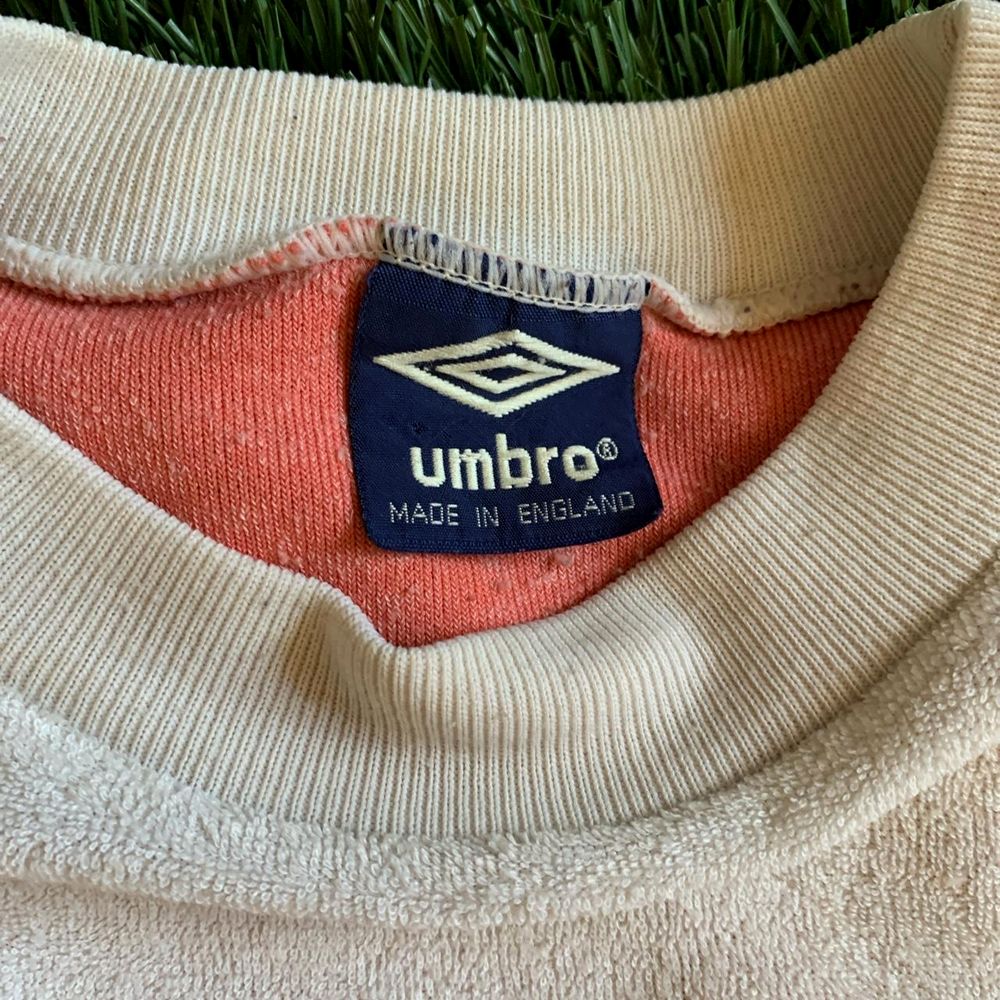 Umbroの実物タグ資料、最後に比較用として残すタグ全体のカット