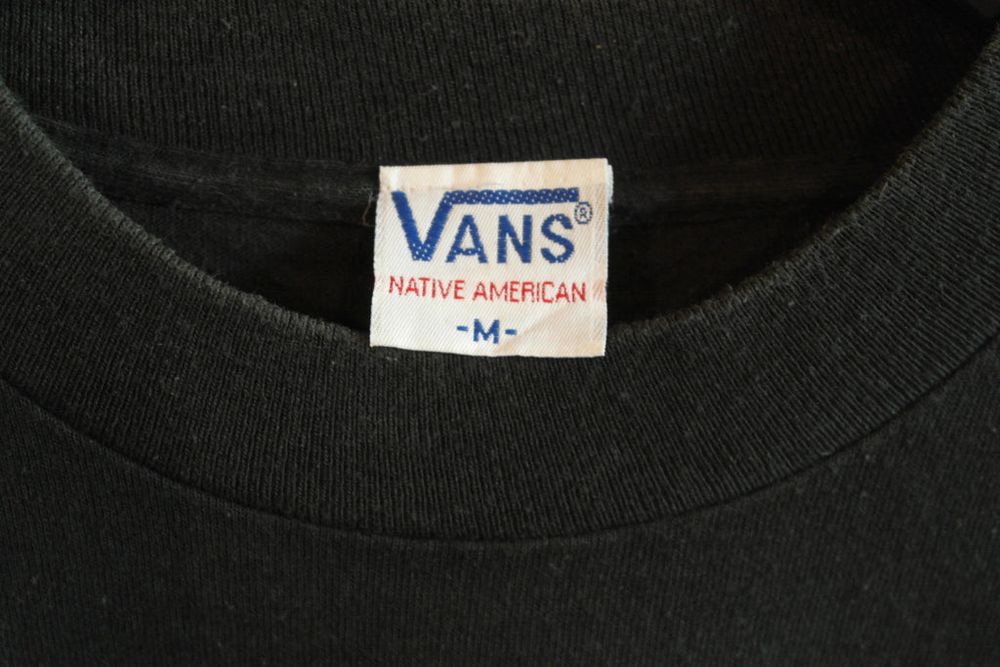 Vansの実物タグ資料、最後に比較用として残すタグ全体のカット