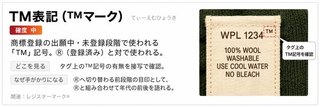 TM表記(™マーク)